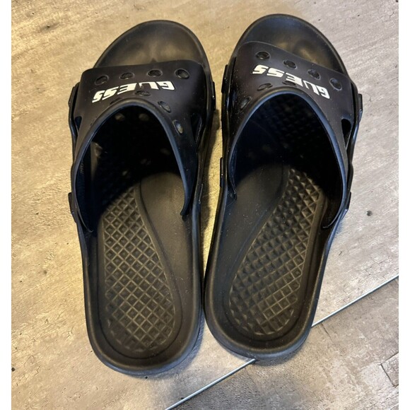 Vtg Guess slides Y2K Size 10 Beach Vacation Wear - Picture 8 of 9